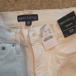 J. Crew Factory Women's Skinny Jeans - Cream